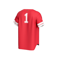 #1 Illinois State Redbirds GameDay Greats Lightweight Collegiate Baseball Fashion Jersey - Red