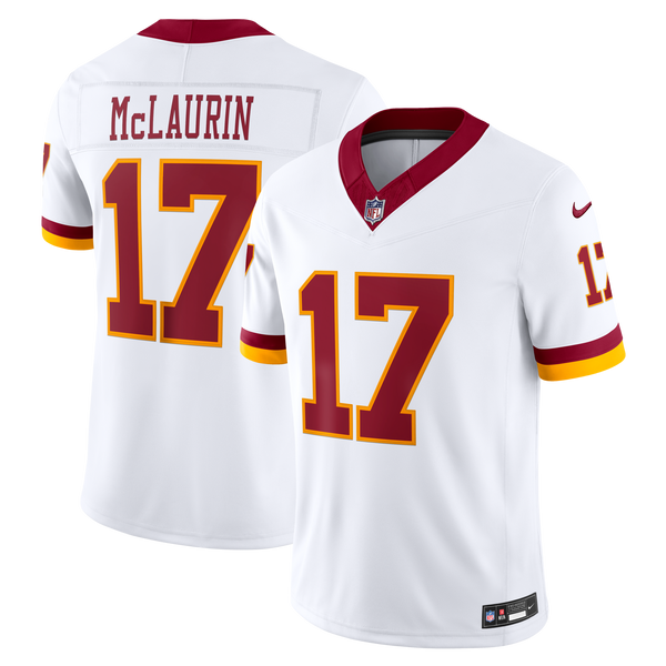 Washington Commanders Terry McLaurin Nike White Vapor F.U.S.E. Stitched Limited Jersey