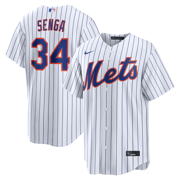 New York Mets Kodai Senga Nike White Home Replica Jersey