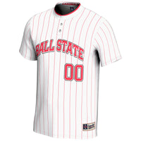 Ball State Cardinals GameDay Greats NIL Pick-A-Player Lightweight Softball Jersey - White