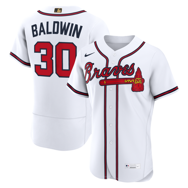 Atlanta Braves Drake Baldwin Nike White MLB Awards Authentic Jersey