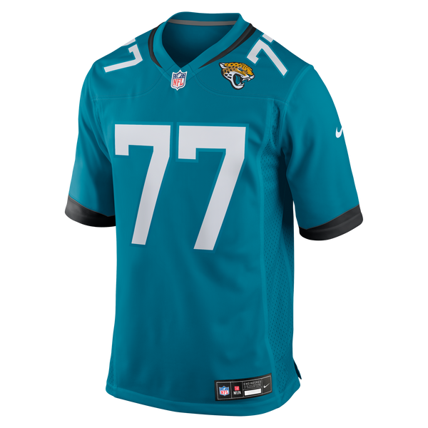 Jacksonville Jaguars Anton Harrison Nike Teal Game Jersey