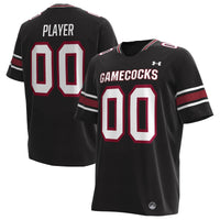 South Carolina Gamecocks Under Armour Alternate NIL Pick-A-Player Replica Football Jersey - Black