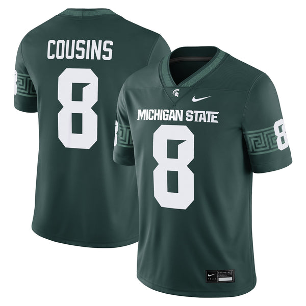 Kirk Cousins Michigan State Spartans Nike Alumni Game Jersey - Green