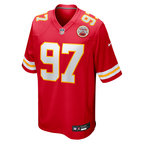 Kansas City Chiefs Ashton Gillotte Nike Red Team Game Jersey