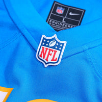 Los Angeles Chargers Deane Leonard Nike Powder Blue Game Player Jersey