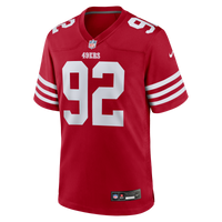 San Francisco 49ers Yetur Gross-Matos Nike Scarlet Team Game Jersey