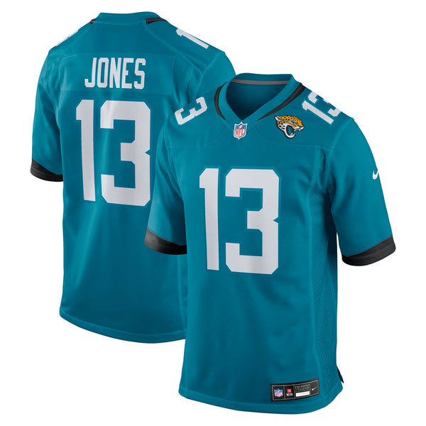 Jacksonville Jaguars Tim Jones Nike Teal Team Game Jersey