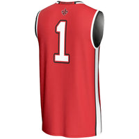 #1 Louisiana Ragin' Cajuns GameDay Greats Lightweight Basketball Jersey - Cardinal