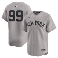 New York Yankees Aaron Judge Nike Gray Road Limited Player Jersey
