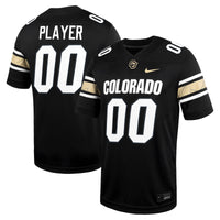 Colorado Buffaloes Nike NIL Pick-A-Player Football Game Jersey - Black