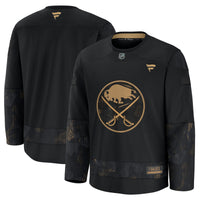 Buffalo Sabres Fanatics Black 2024 Military Appreciation Practice Jersey