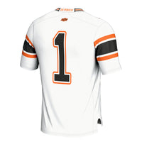 #1 Oklahoma State Cowboys GameDay Greats Football Jersey - White