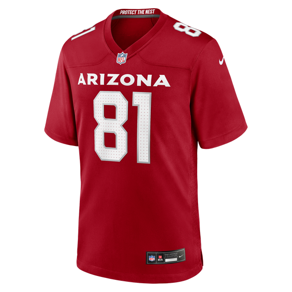 Arizona Cardinals Travis Vokolek Nike Cardinal Team Game Jersey