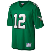 Philadelphia Eagles Randall Cunningham Mitchell & Ness Kelly Green Big & Tall 1990 Retired Player Replica Jersey