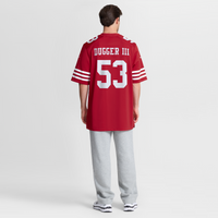 San Francisco 49ers Jaden Dugger Nike Scarlet Team Game Jersey