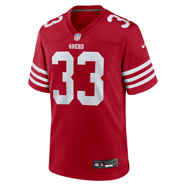 San Francisco 49ers Siran Neal Nike Scarlet Team Game Jersey