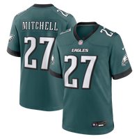 Philadelphia Eagles Quinyon Mitchell Nike Midnight Green Team Game Jersey
