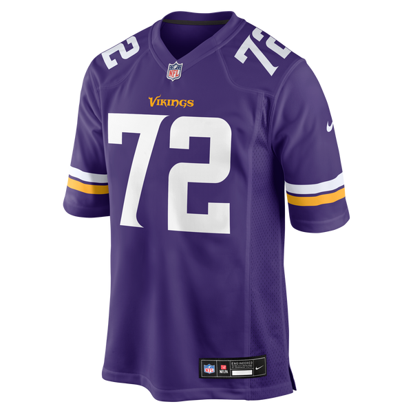 Minnesota Vikings Ryan Van Demark Nike Purple Team Game Jersey
