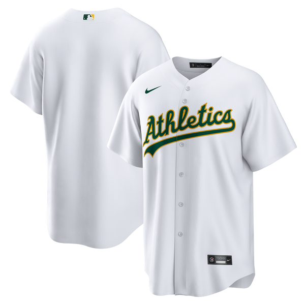 Athletics Nike White Home Big & Tall Replica Jersey