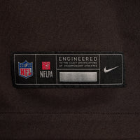Cleveland Browns Spencer Fano Nike Brown 2026 NFL Draft First Round Pick No. 9 Alpha Dawg Alternate Game Jersey