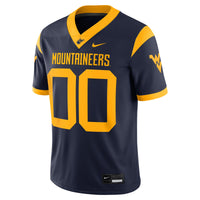 West Virginia Mountaineers Nike NIL Pick-A-Player Football Game Jersey - Navy