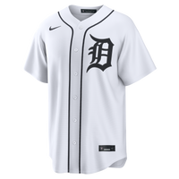 Detroit Tigers Max Clark Nike White Home Replica Jersey