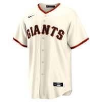 San Francisco Giants Willy Adames Nike Cream Home Replica Jersey