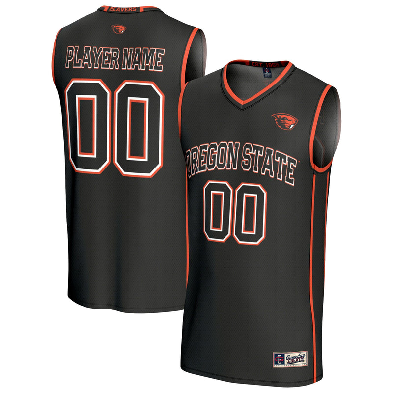 Oregon State Beavers GameDay Greats Lightweight Collegiate Basketball NIL Pick-A-Player Fashion Jersey - Black