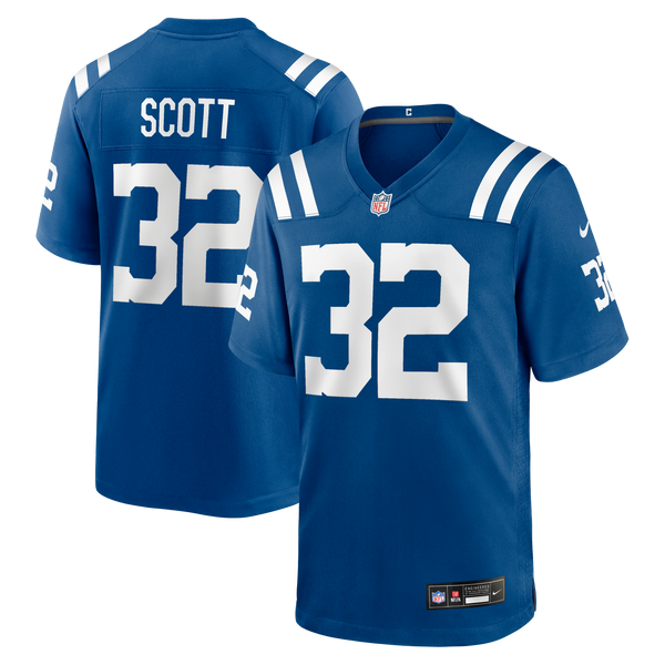 Indianapolis Colts Daniel Scott Nike Royal Team Game Jersey