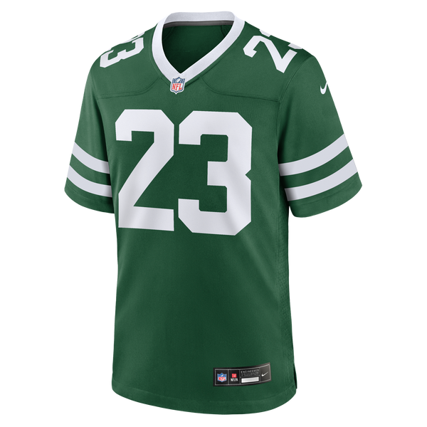New York Jets Azareye'h Thomas Nike Legacy Green Team Game Jersey
