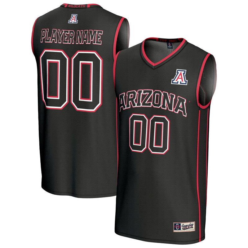 Arizona Wildcats GameDay Greats Lightweight Collegiate Basketball NIL Pick-A-Player Fashion Jersey - Black