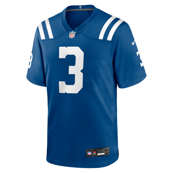 Indianapolis Colts Spencer Shrader Nike Royal Team Game Jersey