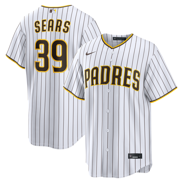 San Diego Padres JP Sears Nike White Home Replica Jersey