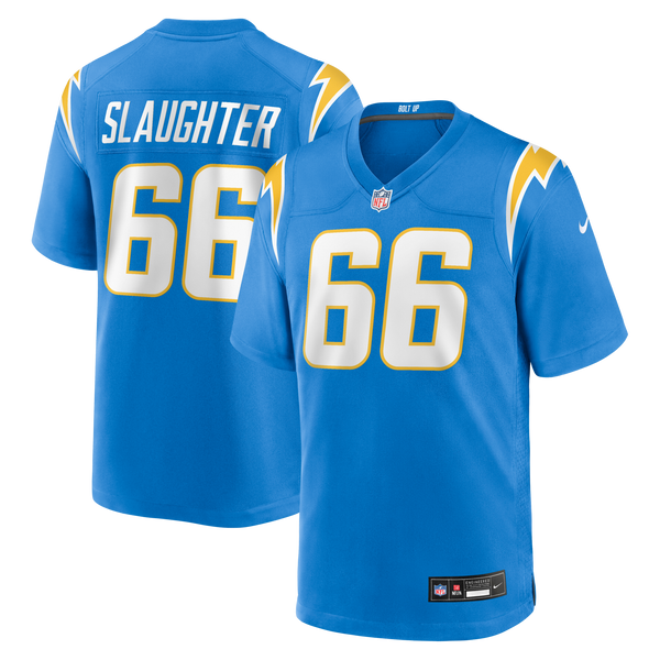 Los Angeles Chargers Jake Slaughter Nike Powder Blue Team Game Jersey