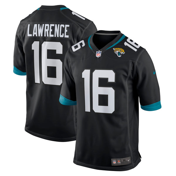 Jacksonville Jaguars Trevor Lawrence Nike Black Alternate Game Jersey