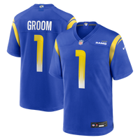 Los Angeles Rams Number 1 Groom Nike Royal Game Jersey