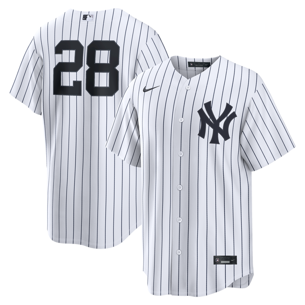 New York Yankees Austin Wells Nike White Home Replica Jersey