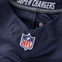 Los Angeles Chargers Ladd McConkey Nike Navy Alternate Super Chargers Vapor F.U.S.E. Stitched Limited Jersey