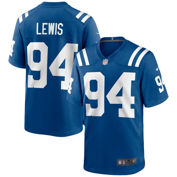 Indianapolis Colts Tyquan Lewis Nike Royal Game Jersey