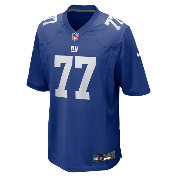 New York Giants Daniel Faalele Nike Royal Team Game Jersey