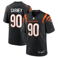 Cincinnati Bengals Owen Carney Nike Black Home Game Player Jersey