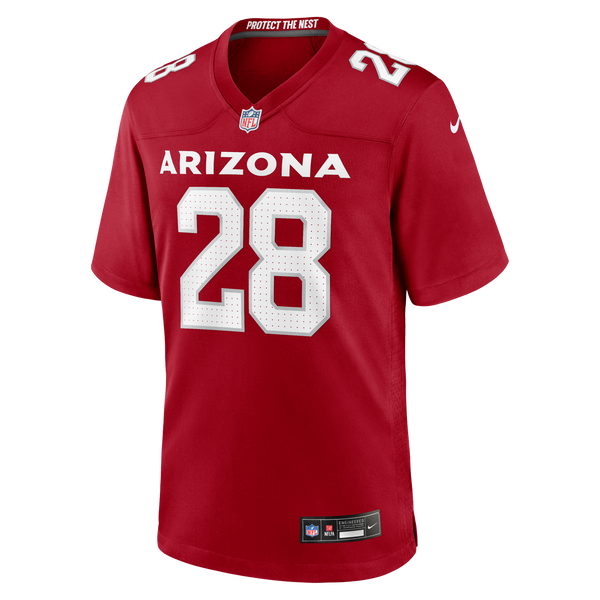 Arizona Cardinals Elijah Jones Nike Cardinal Team Game Jersey