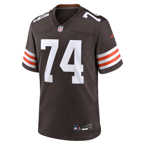 Cleveland Browns Elgton Jenkins Nike Brown Team Game Jersey