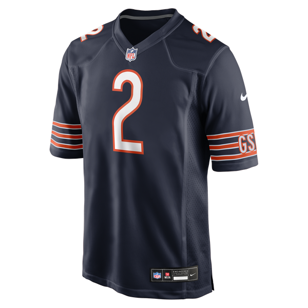 Chicago Bears Coby Bryant Nike Navy Team Game Jersey