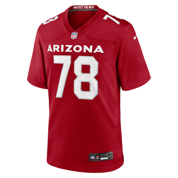 Arizona Cardinals Josh Fryar Nike Cardinal Team Game Jersey