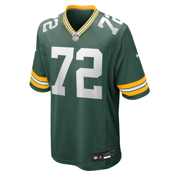 Green Bay Packers Brant Banks Nike Green Team Game Jersey