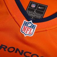 Denver Broncos Ben Powers Nike Orange Team Game Jersey