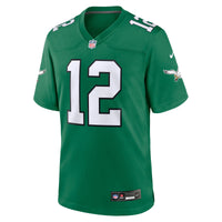 Philadelphia Eagles Randall Cunningham Nike Kelly Green Alternate Retired Player Game Jersey