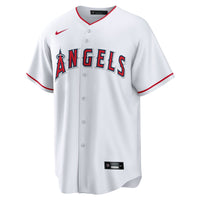 Los Angeles Angels Christian Moore Nike White Home Replica Jersey